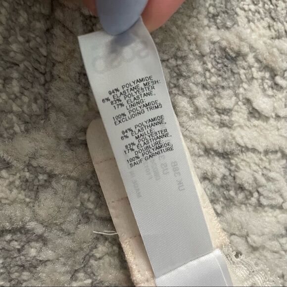 🏷️ 5 for $25 - ASOS Nude Lace Unlined Bra - Picture 6 of 8